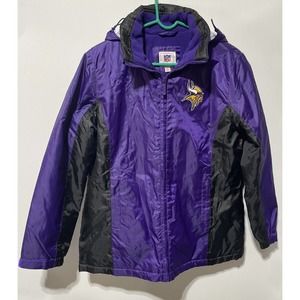 Minnesota Vikings Coat Youth Medium NFL Football Girls (excellent Shape)